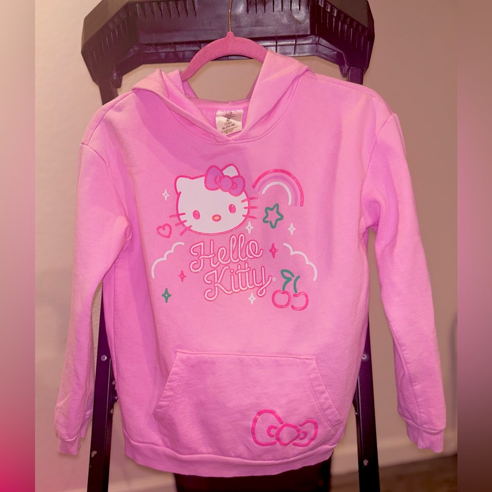 Hello Kitty Pink Graphic Hoodie